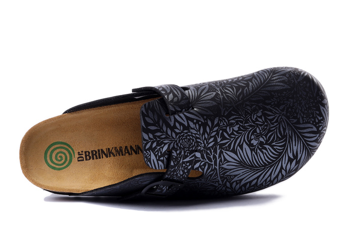 Dr. Brinkmann 600144-09 - klapki damskie/męskie anthrazit