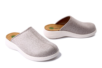 Dr. Brinkmann 600152-08 - klapki damskie beżowe