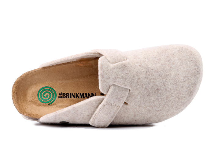 Dr. Brinkmann 320269-08 - kapcie damskie beżowe