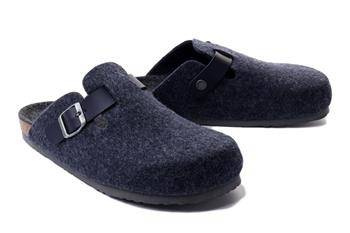 Dr. Brinkmann 220016-05 - kapcie damskie/męskie granatowe
