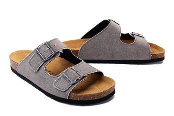 Dr. Brinkmann 600056-91 - klapki męskie jasnoszare