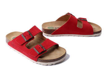 Dr. Brinkmann 700697-04 - klapki damskie czerwone