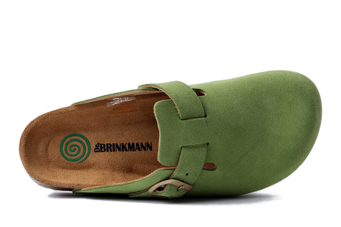 Dr. Brinkmann 600154-71 - klapki damskie hellgrun