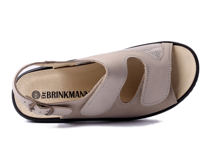 Dr. Brinkmann 710183-08 - sandały damskie cream