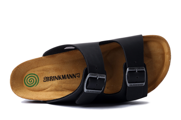 Dr. Brinkmann 600138-01 - klapki męskie czarne