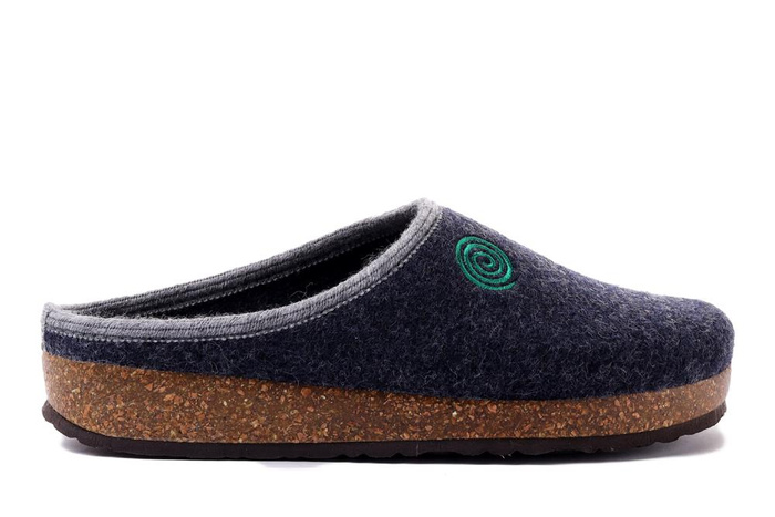 Dr. Brinkmann 320094-05 - kapcie damskie granatowe