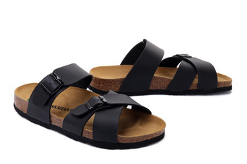 Dr. Brinkmann 600004-01 - klapki męskie czarne