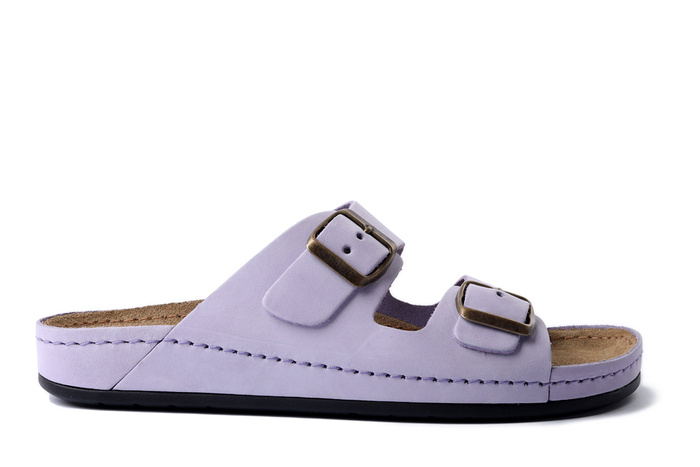 Dr. Brinkmann 700694-59 - klapki damskie lila