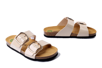 Dr. Brinkmann 700717-08 - klapki damskie beżowe