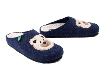 Dr. Brinkmann 320262-05 - kapcie damskie niebieskie