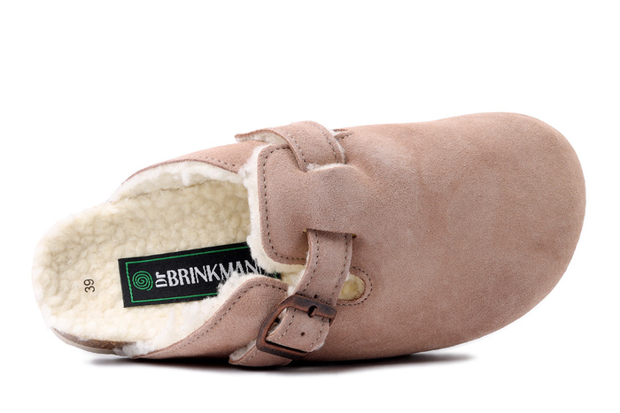 Dr. Brinkmann 320709-08 - kapcie damskie beżowe