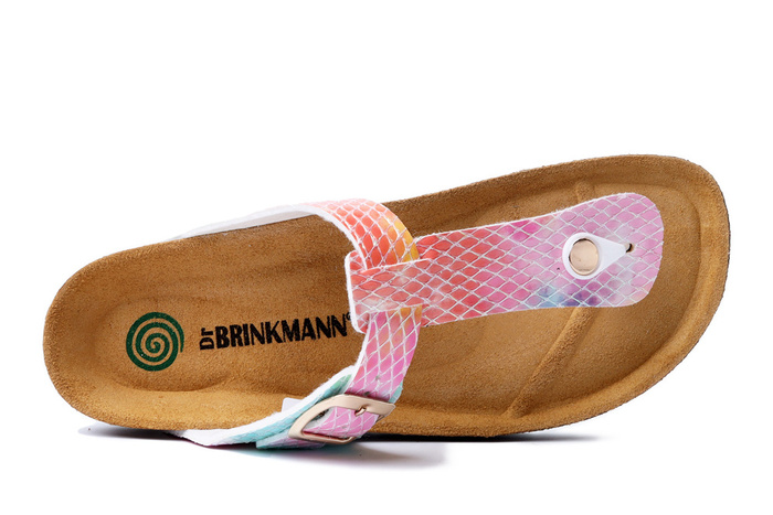 Dr. Brinkmann 700532-00 - klapki damskie bunt