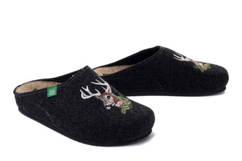 Dr. Brinkmann 220006-09 - klapki męskie anthrazit