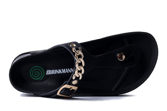 Dr. Brinkmann 700692-01 - klapki damskie czarne