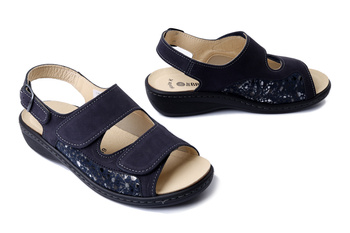 Dr. Brinkmann 710135-05 - sandały damskie marine