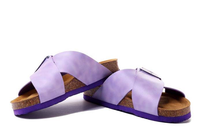 Dr. Brinkmann 700340-59 - klapki damskie lila