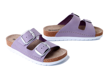 Dr. Brinkmann 700741-59 - klapki damskie lila