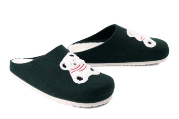 Dr. Brinkmann 320708-07 - kapcie damskie zielone