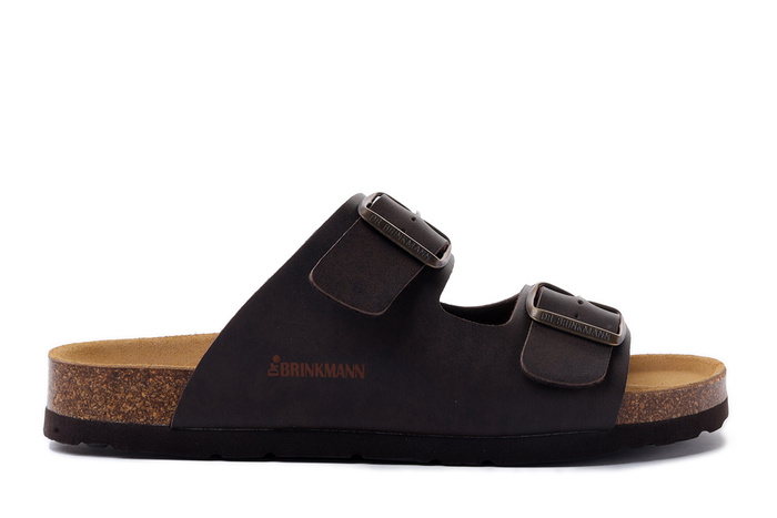 Dr. Brinkmann 600275-02 - klapki damskie/męskie brązowe