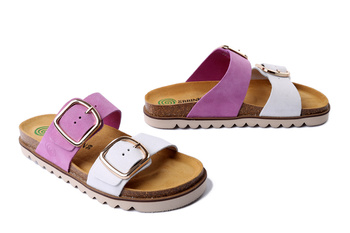 Dr. Brinkmann 700683-59 - klapki damskie pflaume