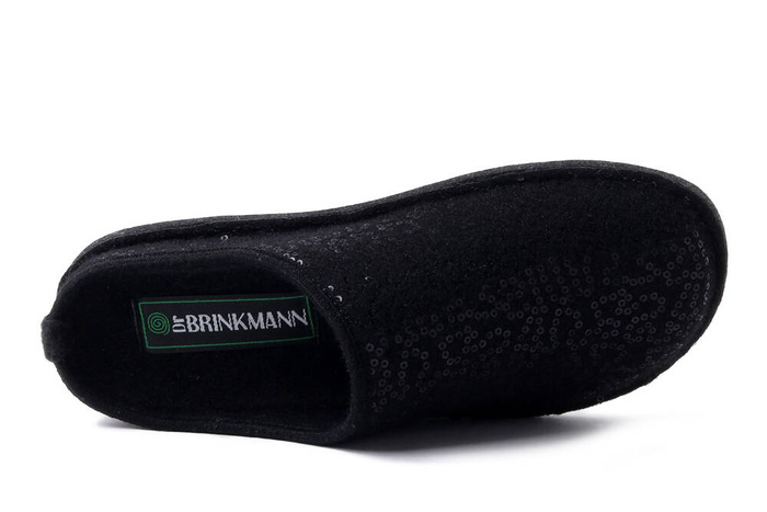 Dr. Brinkmann 320219-01 - kapcie damskie czarne