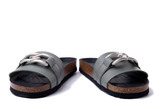 Dr. Brinkmann 700559-07 - klapki damskie salbei