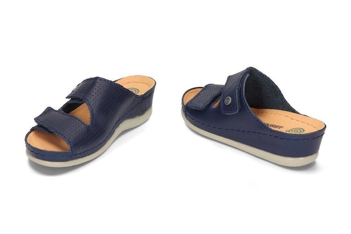 Dr. Brinkmann 701226-05 - klapki damskie marine