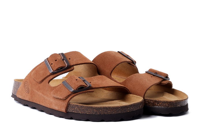 Dr. Brinkmann 600134-21 - klapki damskie/męskie cognac