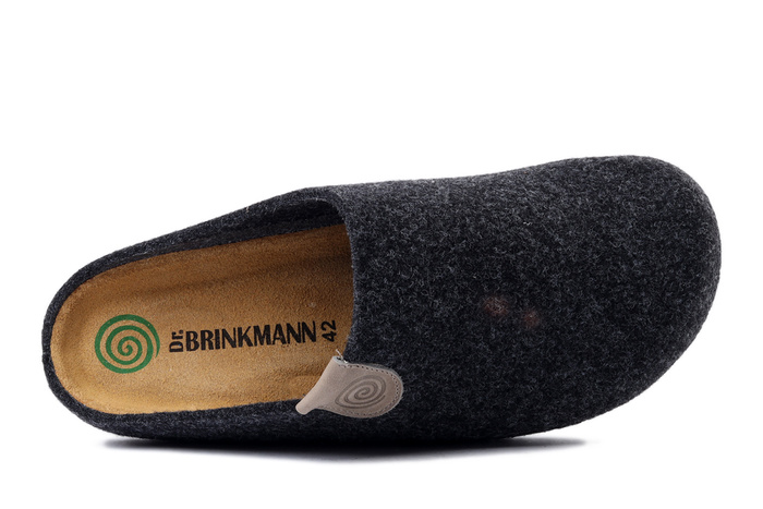 Dr. Brinkmann 220076-09 - kapcie męskie szare