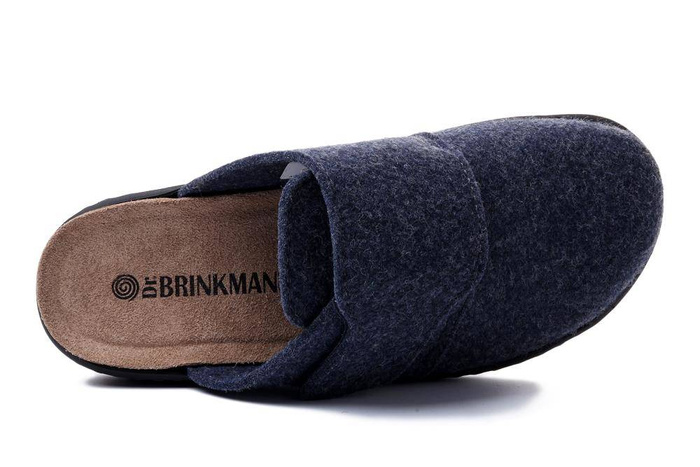 Dr. Brinkmann 600009-05 - klapki męskie granatowe