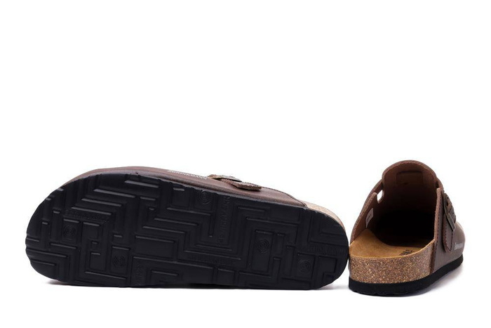 Dr. Brinkmann 600141-02 - klapki damskie/męskie brown