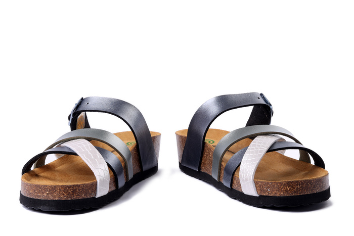 Dr. Brinkmann 700698-09 - klapki damskie anthrazit