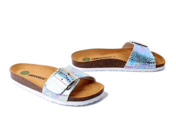 Dr. Brinkmann 700674-55 - klapki damskie hellblau