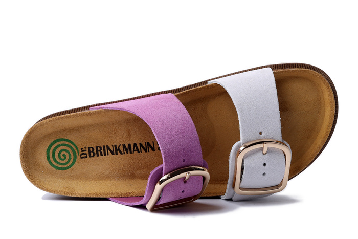 Dr. Brinkmann 700683-59 - klapki damskie pflaume