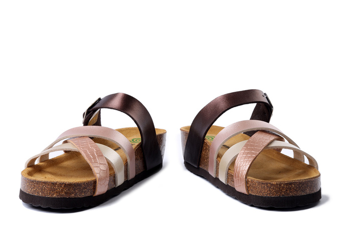 Dr. Brinkmann 700698-23 - klapki damskie bronze