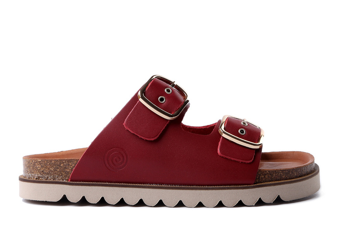 Dr. Brinkmann 700680-04 - klapki damskie czerwone