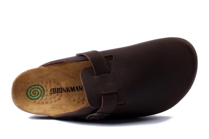 Dr. Brinkmann 600055-02 - klapki męskie brązowe