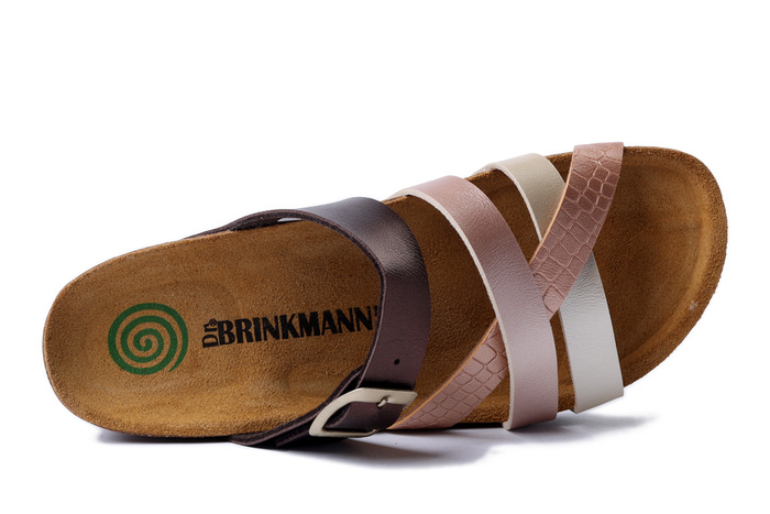 Dr. Brinkmann 700698-23 - klapki damskie bronze