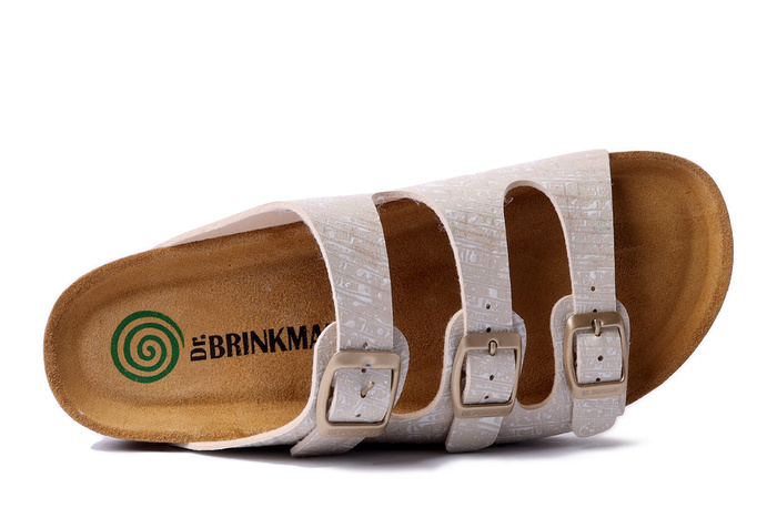 Dr. Brinkmann 700713-81 - klapki damskie offwhite