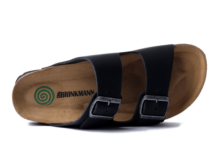 Dr. Brinkmann 600133-01 - klapki damskie czarne