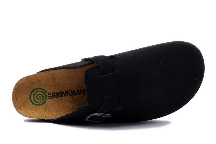 Dr. Brinkmann 600355-01 - klapki męskie czarne