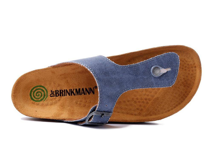 Dr. Brinkmann 600057-51 - klapki męskie denim