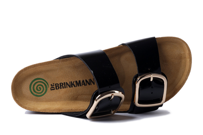 Dr. Brinkmann 700717-01 - klapki damskie czarne