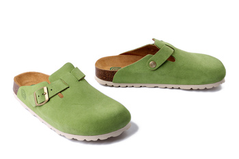 Dr. Brinkmann 600154-71 - klapki damskie hellgrun