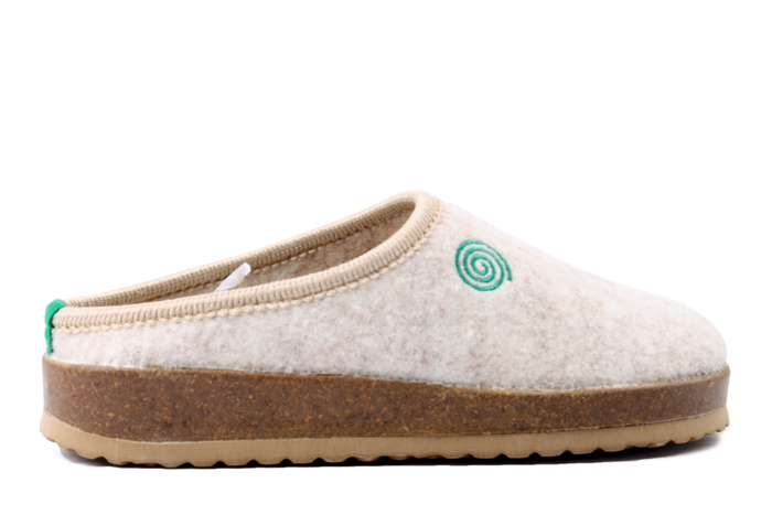 Dr. Brinkmann 320264-81 - kapcie damskie offwhite