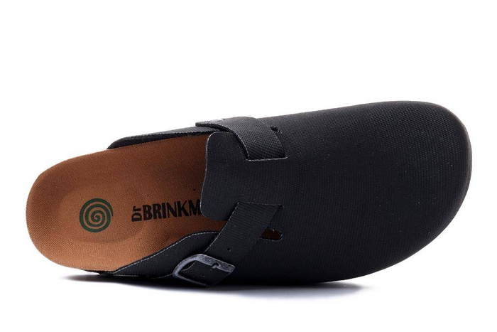 Dr. Brinkmann 600509-01 - klapki damskie/męskie czarne