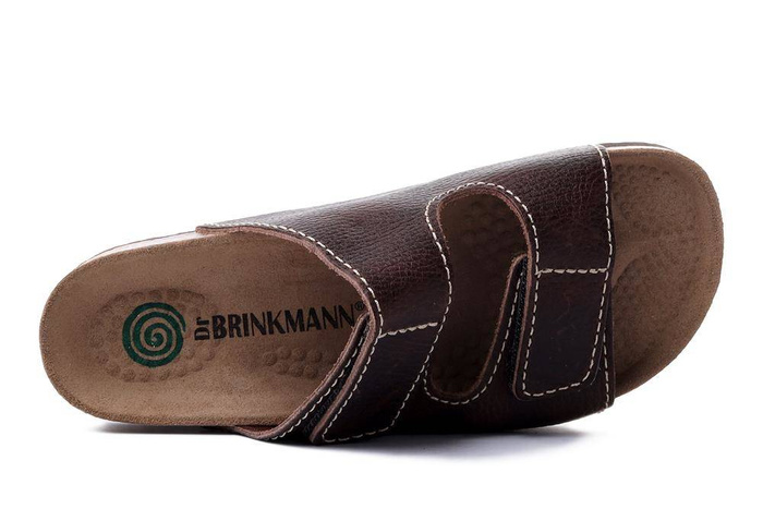 Dr. Brinkmann 600452-02 - klapki męskie brązowe