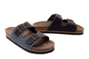 Dr. Brinkmann 600308-05 - klapki męskie jeans/mokka