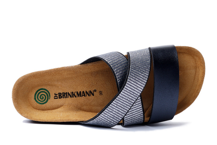 Dr. Brinkmann 700522-01 - klapki damskie czarne