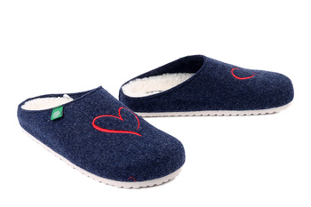 Dr. Brinkmann 320270-05 - kapcie damskie niebieskie